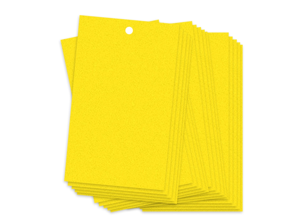 Armadilhas Adesivas Duas Faces Primerox para Insetos Voadores 20pcs