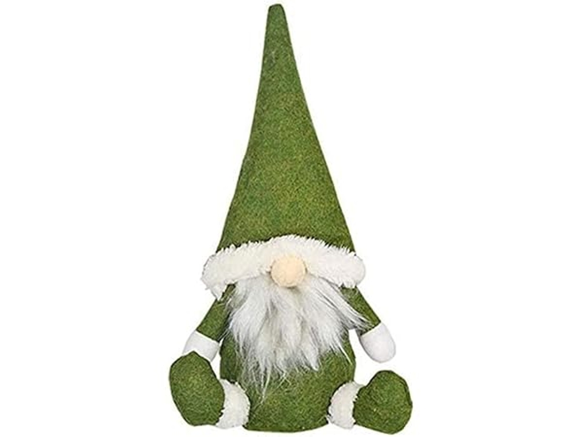 Boneco de Pelúcia Duende Natalício e Enfeites do Pai Natal Sem Rosto, Ideal para Decoração Festiva Lareira em Estufas, Ergonômico, Uso STELASPLEN