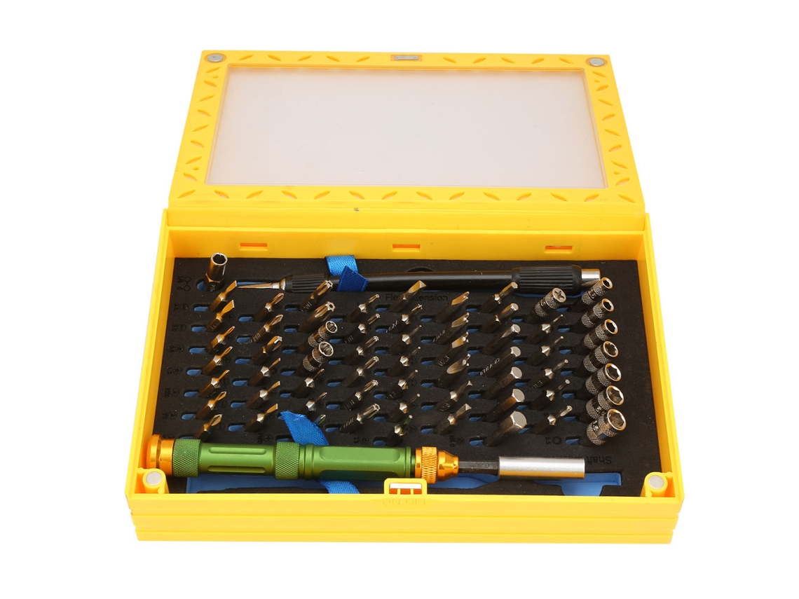 Kit de Ferramentas de Reparo 63 em 1 Precisão Multifuncional