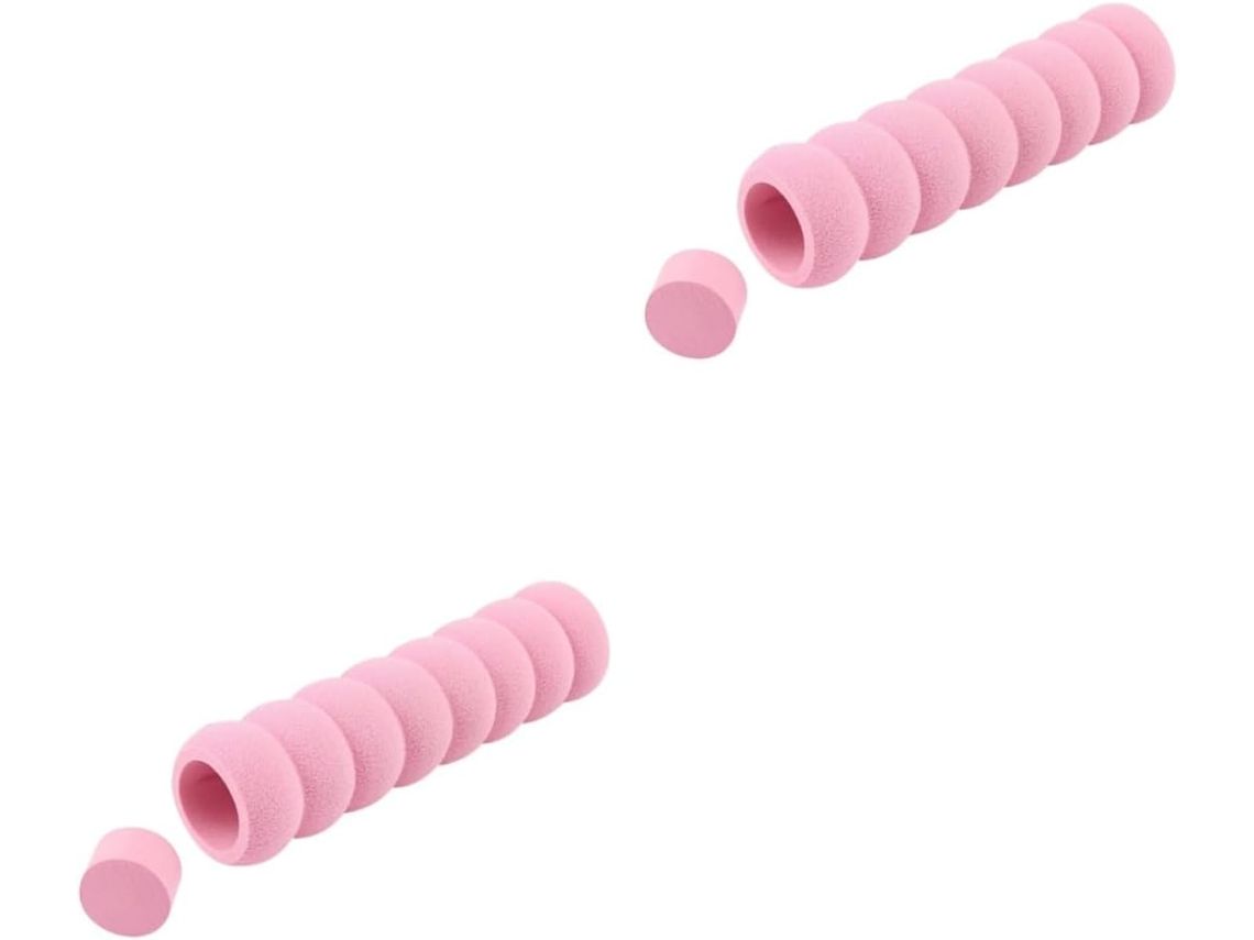 Conjunto Genérico De 2 Protetores Maçaneta Porta, Material Eva Antiestático, Fácil Aplicação, 5 Peças X 2