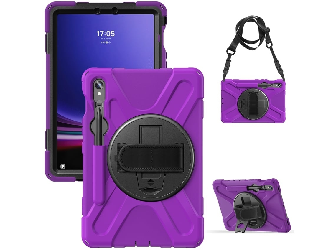Capa Para Tablet Lurelia, Compatível Com Samsung Galaxy Tab S6 Lite 10.4 P610/p615, Roxo, Tpu, Proteção Antiquedas, Suporte Para Caneta