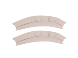 2pcs Almofada De Cabeça Para Fone De Ouvido Wh 1000xm4 Xm3 Couro De Proteína Macia Diy