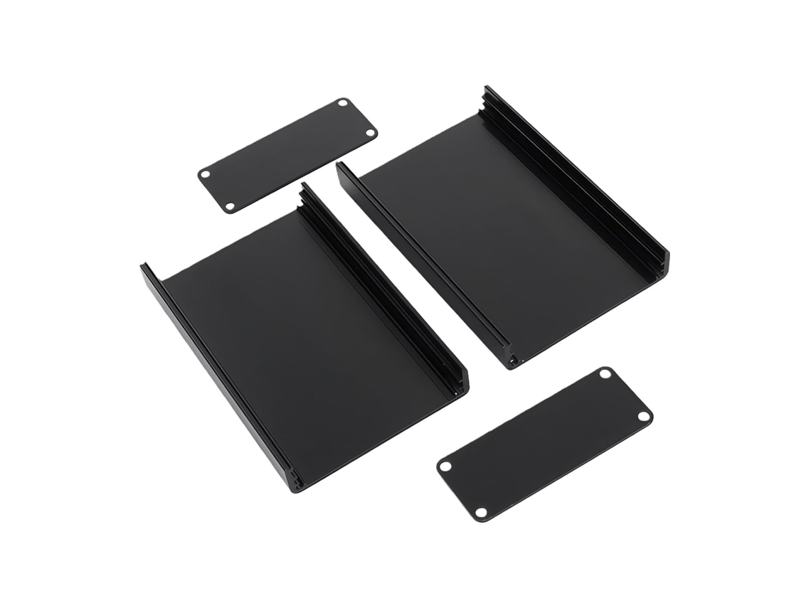 Caixa De Alumínio Para Projeto, 80 X 50 X 20 Mm, Para Placas De Circuito Impresso De Componentes Eletrônicos, Com