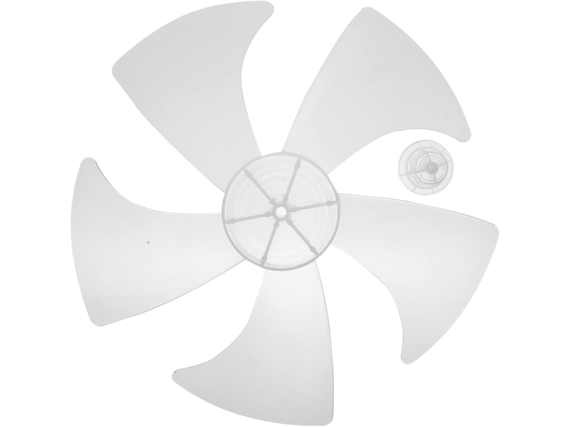 14 Pás De Ventilador De Plástico Branco De 350 Polegadas (36,35 Cm), Substituição