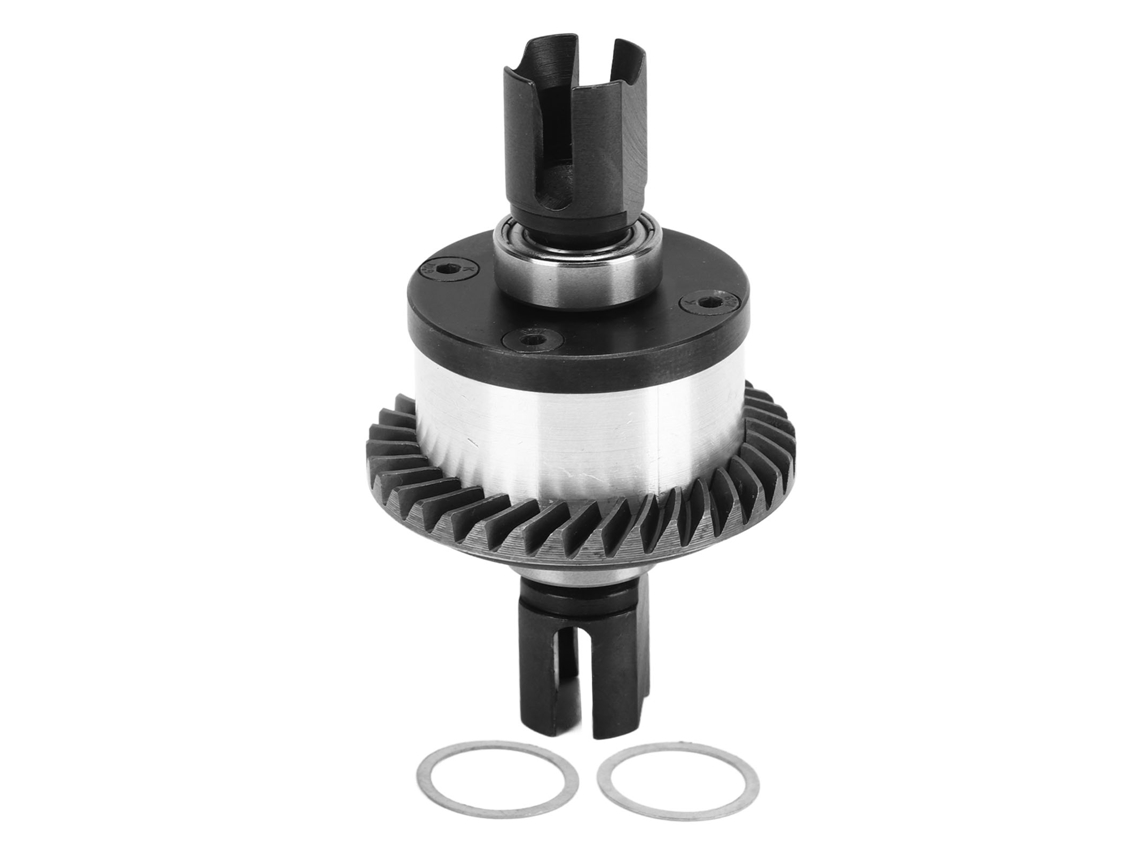 Diferencial Metal Dianteiro Traseiro Para Caminhão Rc Zd Racing Mx 07 4wd 1/7 Engrenagem Universal