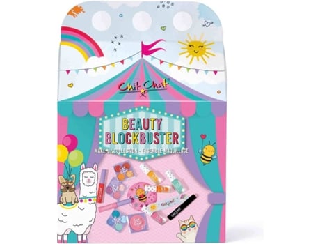 Conjunto de Maquilhagem CHIT CHAT Beauty Blockbuster (13 peças)