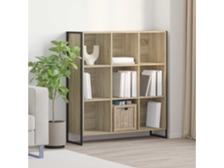 Vidaxl Gabinete De Livros 99,5 X 30 X 108,5 Cm Derivados De Madeira