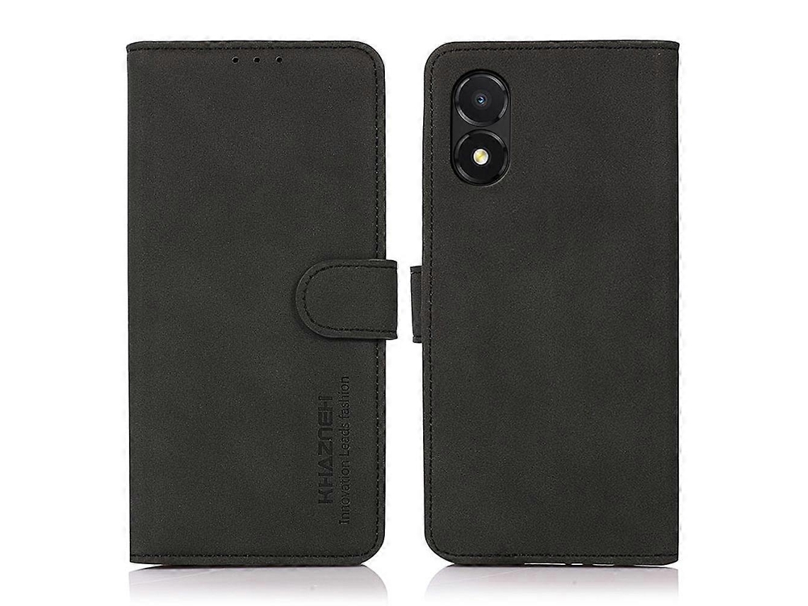 Capa De Celular For Honor X5 Khazneh Em Couro Com Textura Fosca