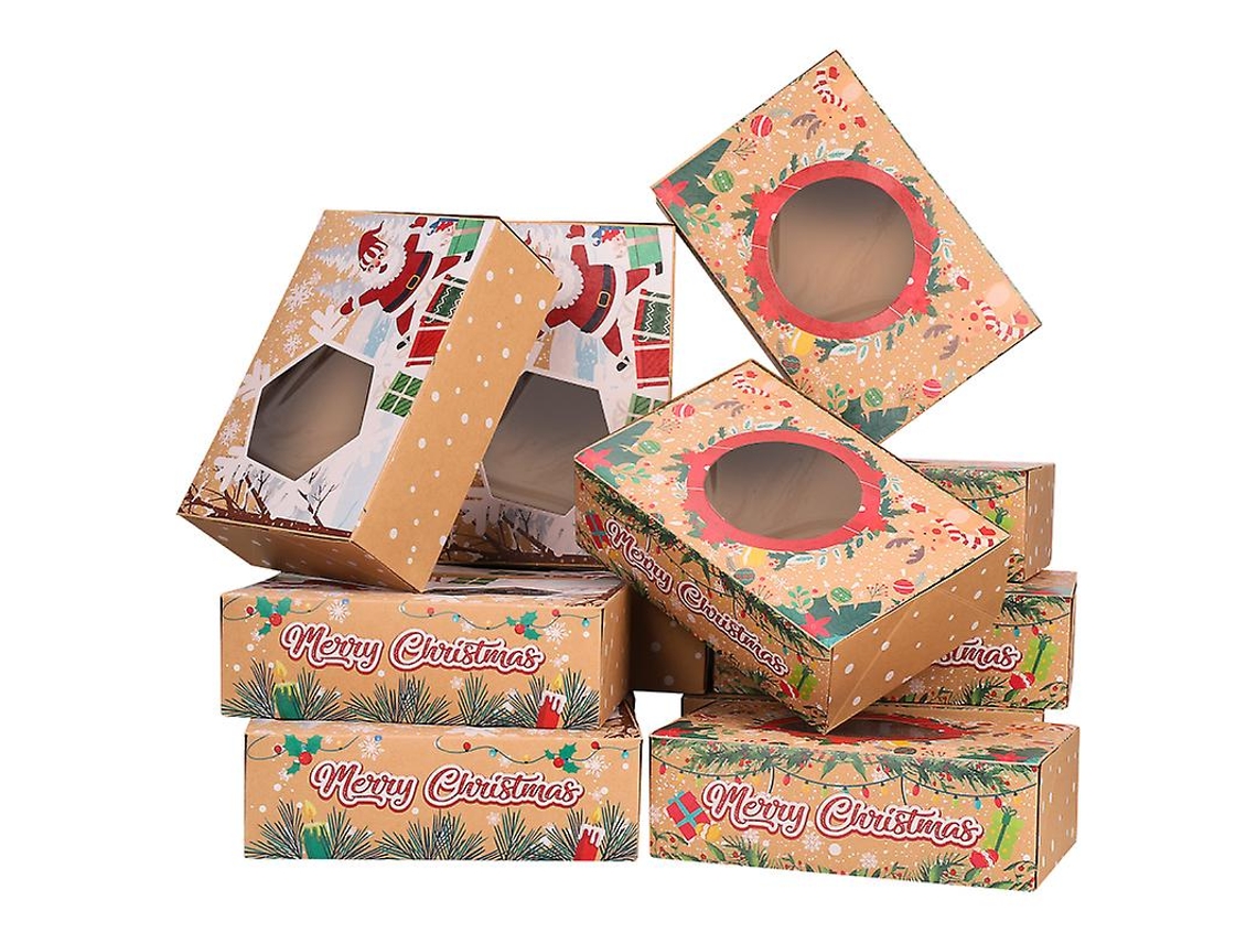 As Novas Caixas De Biscoitos De Natal Com 12 Unidades Allinless