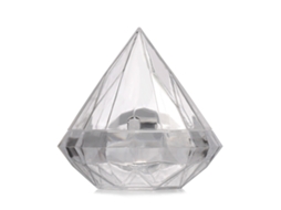 Pack de 12 Caixas de Plástico com Diamantes LAXISCREED