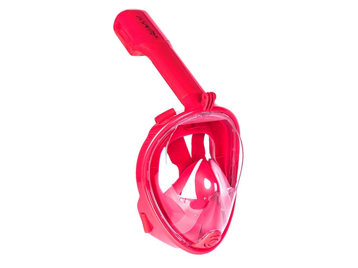 Máscara de Mergulho de Rosto Inteiro Basic Vermelho S / Maquaneos