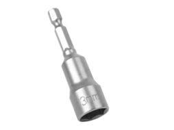 5 Peças Adaptador De Broca Magnético De Aço Para Parafusadeira Elétrica, Soquete Hexagonal 13mm
