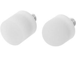 Conjunto De 2 Pontas M8 Transparentes Para Remoção De Amassados, Para Ferramentas De Reparo De Veículos Em Pu.