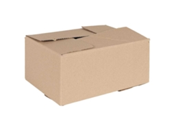 Vidaxl Caixa Rebatível 50 Unid. Natural 30 X 21,5 X 14 Cm Cartão