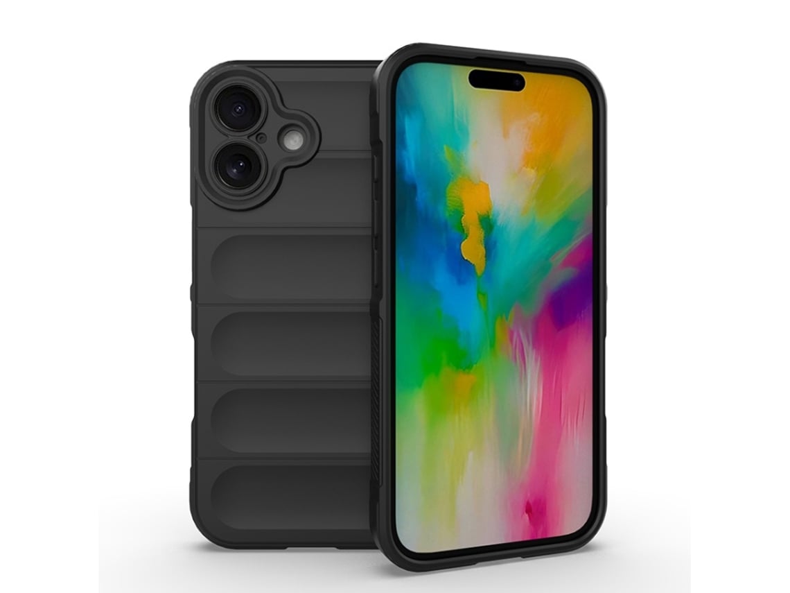 Capa Magic Shield Para Iphone 16 - Tpu Com Forro Aveludado E Proteção Anti-quedas