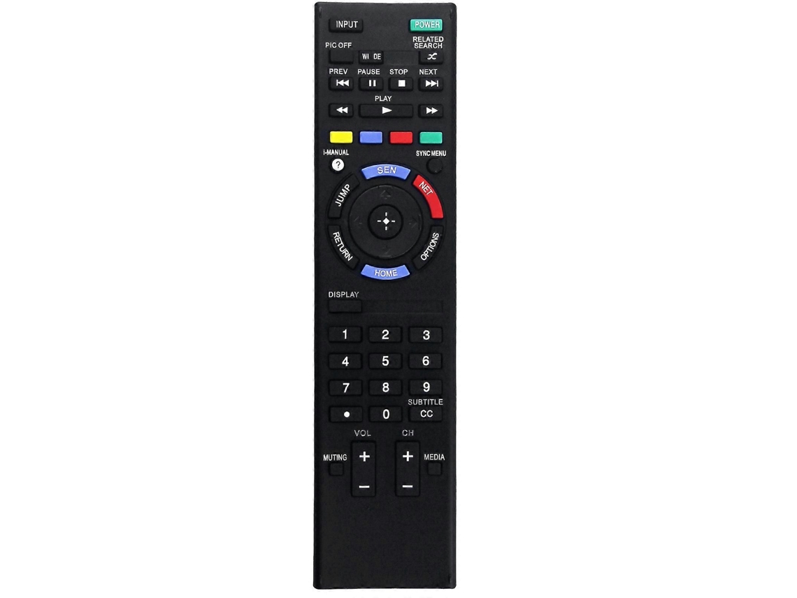 Controle Remoto De Substituição Rm-yd089 Para Tvs -32w600a -32w650a -42w650a -42w651a -46w700a -50w700a Kdl32w600a