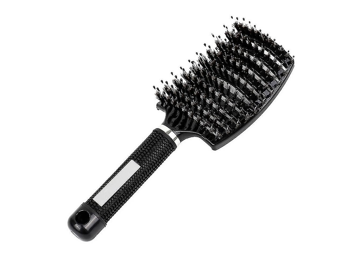 Escova De Cabelo Antiestática, Curva E Ventilada, Para Desembaraçar E Massagear