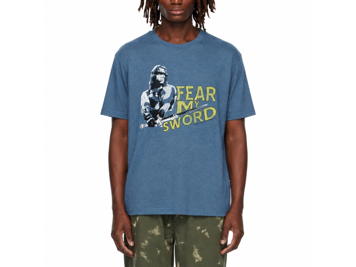 Rockinstone Conan Mine Is Better Heather Indigo Adult T-shirt Size:xxl