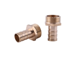 Conector Masculino De Latão Com Rosca Laxiscreed Para Reparação De Canalizações E Ligação De Mangueiras