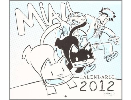Livro Calendario Miau 2012 de Vários Autores