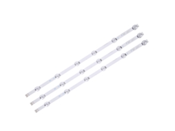 Conjunto de 3 Peças Barra Luz Led Universal com 6 para Tvs Lg 32 Polegadas: 32lb5800, Ug, 32lb5610, 32lb570b e 32lb5600, Uh BRILVIBERA