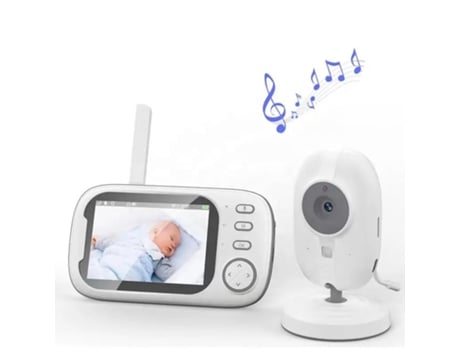 Babá Eletrônica Sem Fio Com Vídeo, Dispositivo De Alta Definição Para Cuidados Com Bebês, Tela De 3,5 Polegadas Fwinl