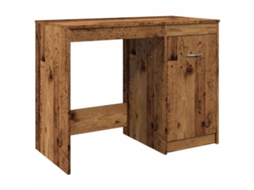 Secretária MAISON EXCLUSIVE em derivados de madeira velha 100x50x76 cm