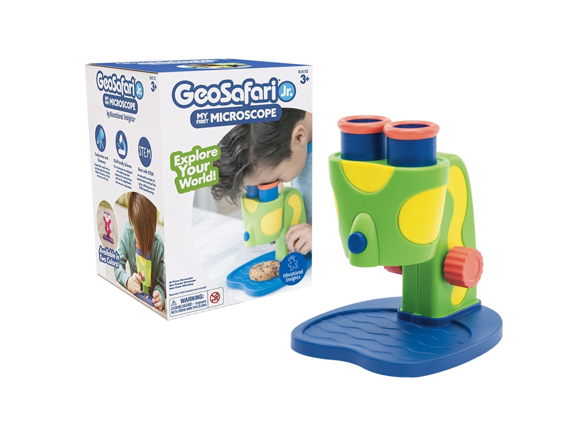 Brinquedo Educativo Infantil Geosafari Junior Azul Da Learning Resources