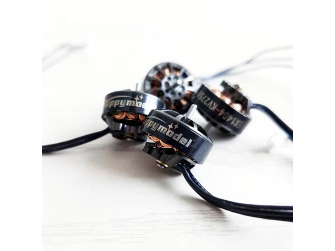 4800kv4 Pcshappymodel Ex1404 1404 2750kv 3500kv 3 4s / 4800kv 3s Motor Brushless com Eixo de 1,5mm para Drone de Corrida Fpv Crux35 Whoop Rc MDUG