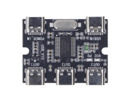 Módulo De Expansão Usb 2.0, Interface Tipo C 5v Com 1 Entrada E 3