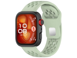 Bracelete para Huawei Watch Fit 4 / 4 Pro / 3 Silicone com Fivela Verde XIAOMOYU