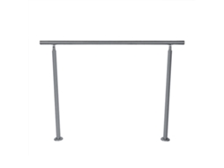 Corrimão De Escada Em Aço Inoxidável Laxiscreed 100×102,5 Cm Para Segurança E Elegância