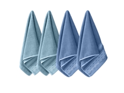 Conjunto de Toalha RNEMITERY Mão Altamente Absorventes Algodão - 4pcs (33x72cm)