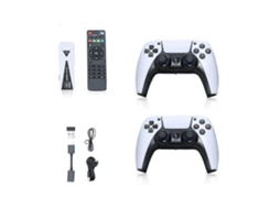 Console De Videogame U10 De 64 Gb, Mais De 10.000 Jogos, Player Portátil Retrô 4k Com Controle Sem Fio Ly Ebike