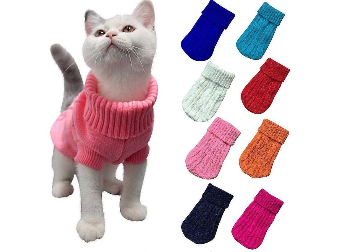 Casaco De Malha Para Cães E Gatos
