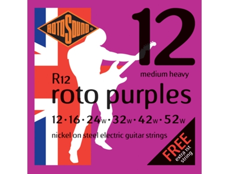 Rotosound Nickel Medium Heavy R12