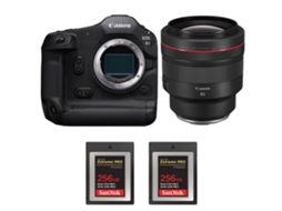 Eos R1 + Rf 85mm F/1.2 L Usm + 2 Sandisk 256gb Extreme Pro Cfexpress Type B + Ebook “20 Dicas para Fotos Que Impressionam” CANON
