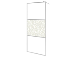 Shower Wall, Shower Walls Vidaxl Prateado Vidro (140 X 195 Cm)