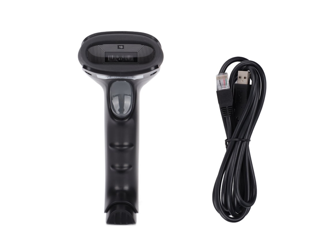 Leitor De Códigos De Barras Manual Usb Com Fio 1d Ccd Laser Preciso Para Lojas