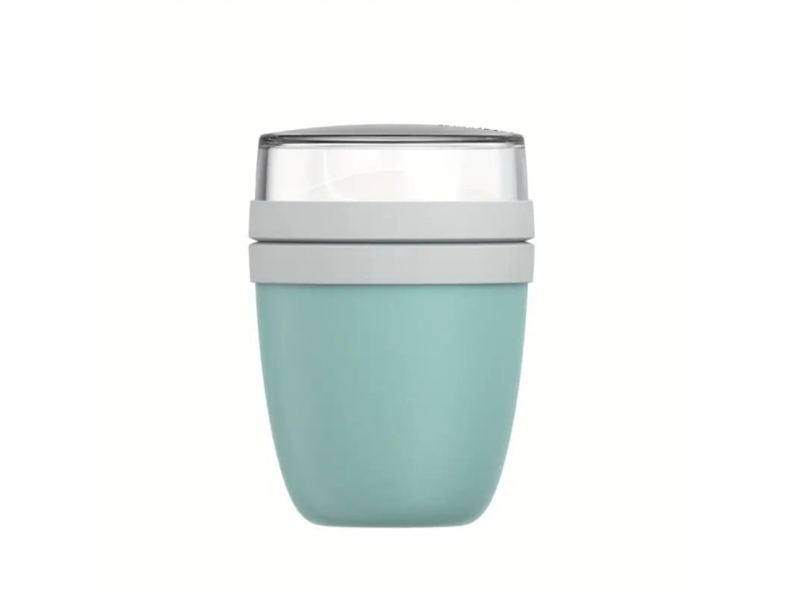 Lancheira com Divisor, 500ml + 200ml, Sálvia Nórdica ZYBLSSBB