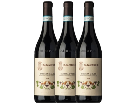 Vinho G.D. VAJRA G.D. Vajra Barbera Barbera D'Alba (0.75 L - 3 unidades)