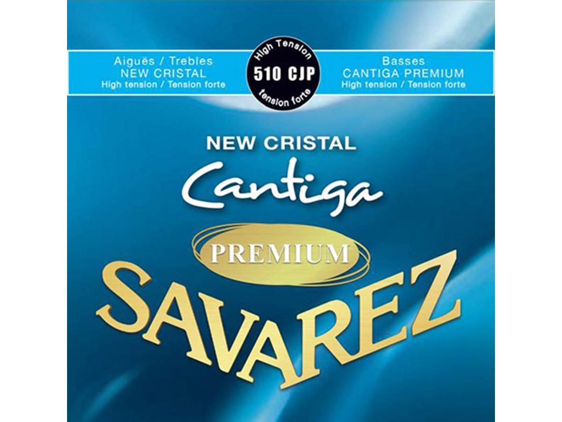 Savarez Conjunto de Cordas Clássico Novos Agudos de Cristal Baixos de Corda Ch