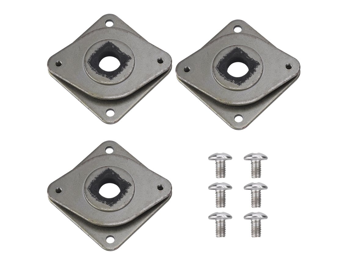 3 amortecedores de motor de passo de 42 peças para acessórios de impressora 3D, dourado claro