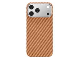 Capa Para Iphone 17 Pro - Fibra De Carbono Série 600d De Grão Fino Com Magsafe