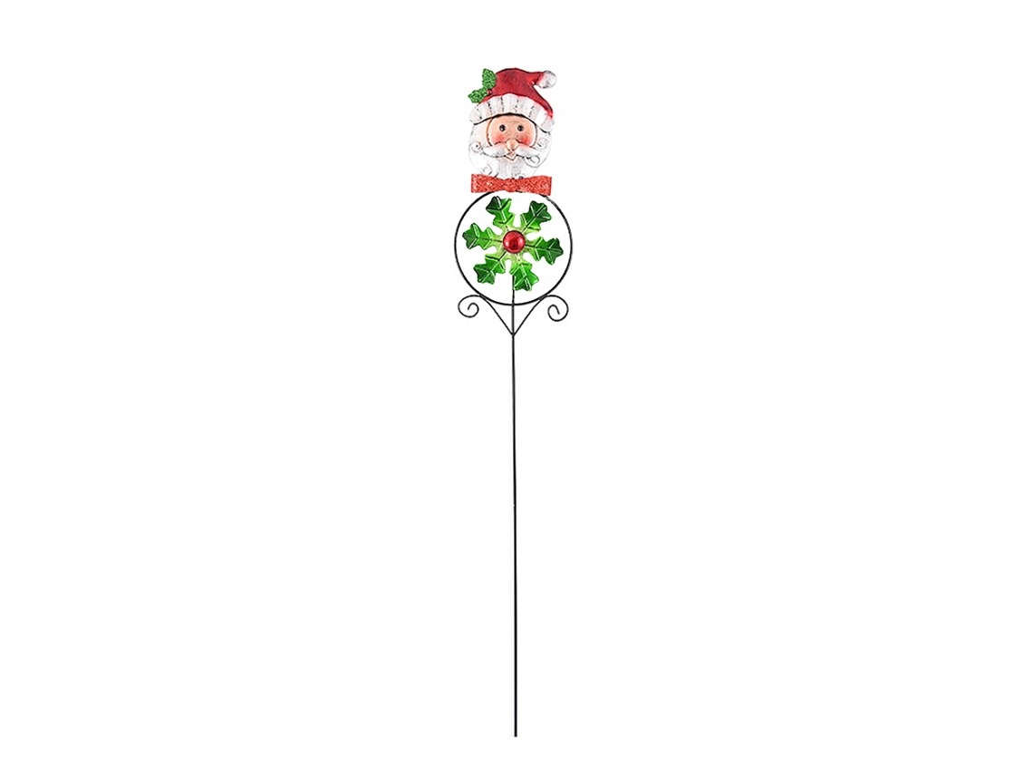 Decoração De Jardim Com Arte De Ferro Giratório De Natal