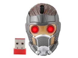 Rato Sem Fio Star lordlaxiscreed com 2000dpi ajustável e conexão 2.4g