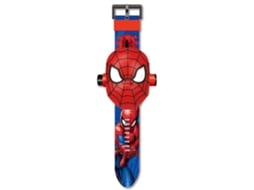 Ats reloj de Pulsera Infantil Con Proyector Spiderman, Juguete de Dibujos Animados para Niños Y Niñas de 3 a 8 Años, Preciso Y Divertido