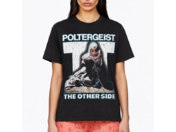 Rockinstone Poltergeist Big 2 Logo Black Adult T-shirt Size:m