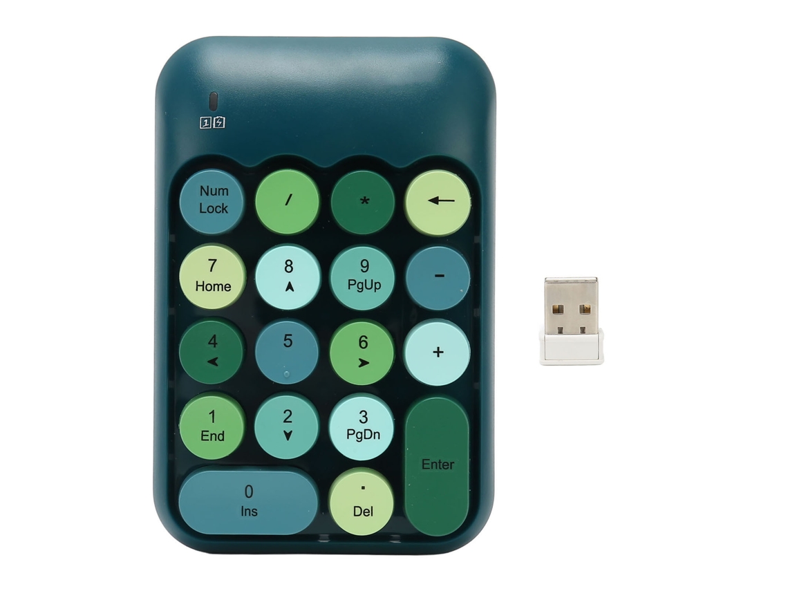 Teclado Numérico Sem Fio LAXISCREED