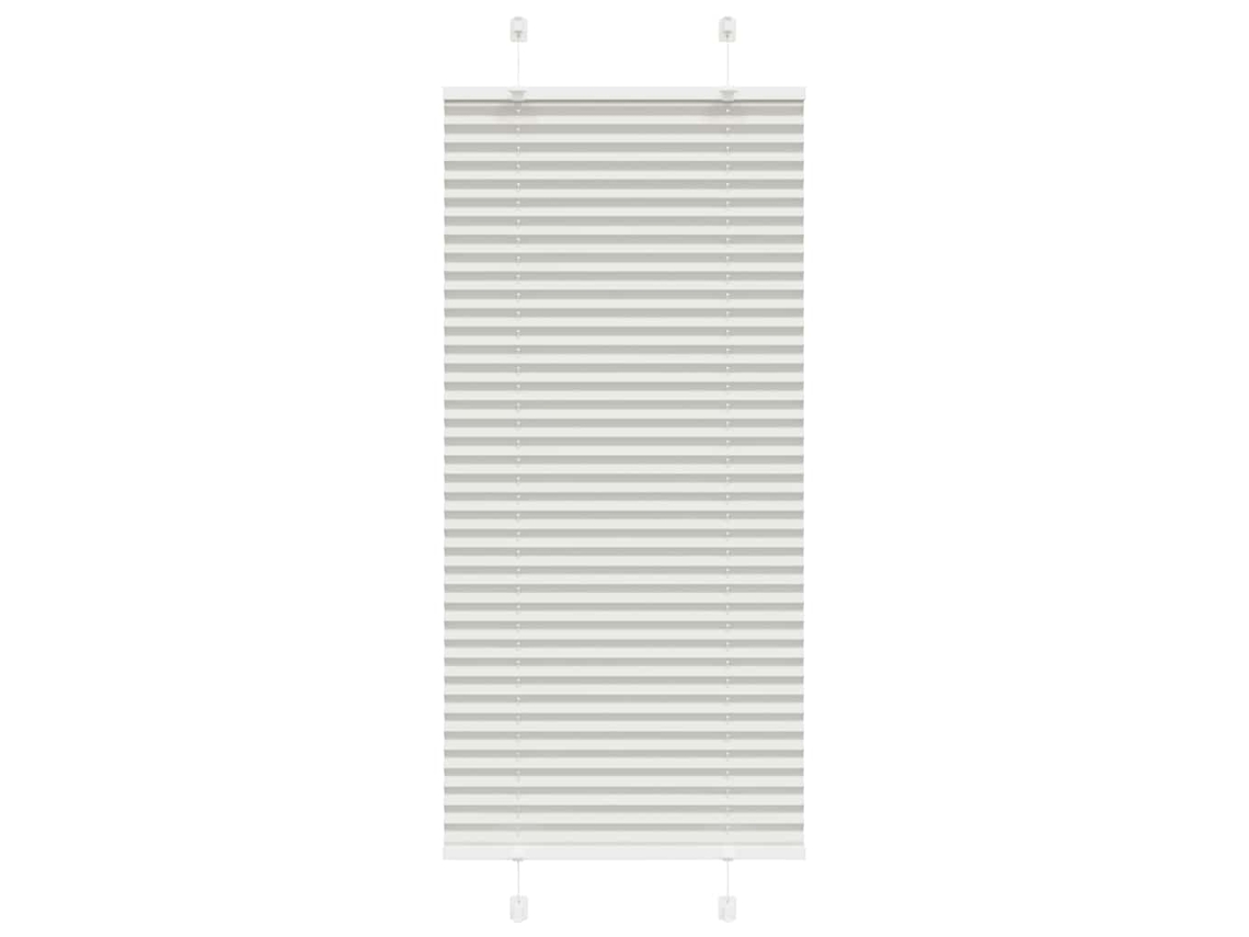 Vidaxl Cinzento Luz Plissada Cega 60x100 Cm Largura Tecido 59,4 Cm